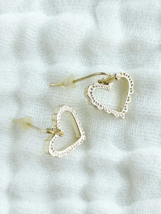Kendra Scott Sophee Heart Drop Earrings - Picture 3 of 3